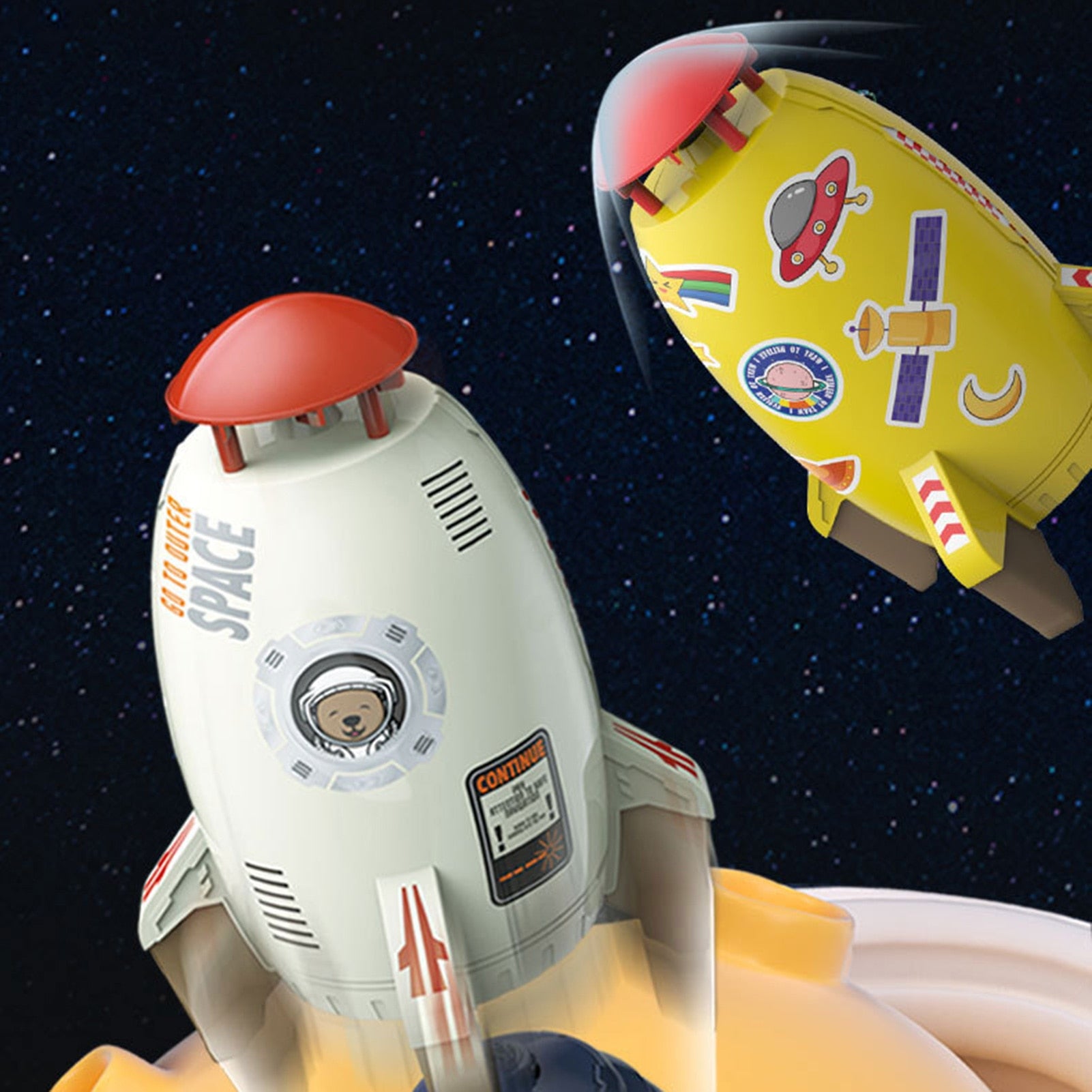 Rocket Sprinkler Toy