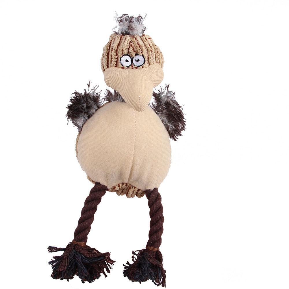 Animals Dog Chew Squeak Toys