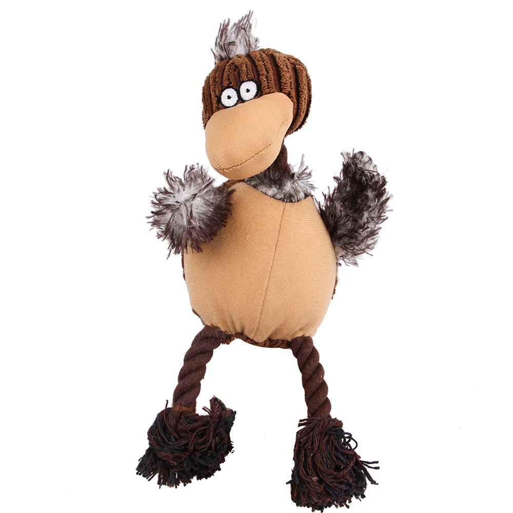 Animals Dog Chew Squeak Toys