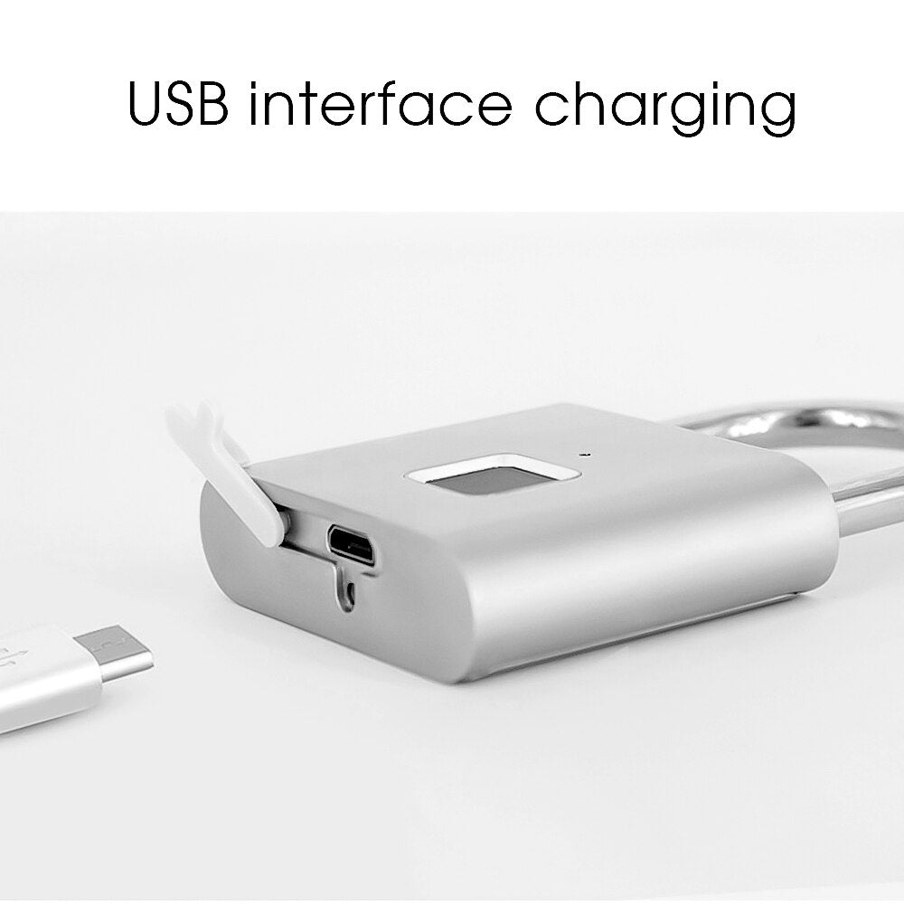 Portable Fingerprint Smart Padlock