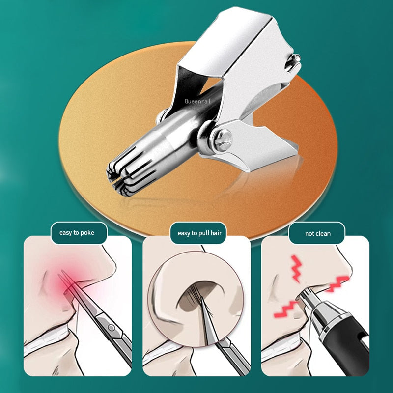 Flourish Deals Nose Hair Ear Trimmer For Men