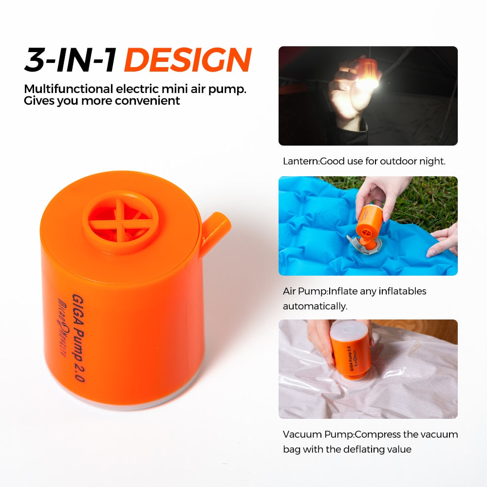 GIGA 2.0 Air Pump For Outdoor Camping