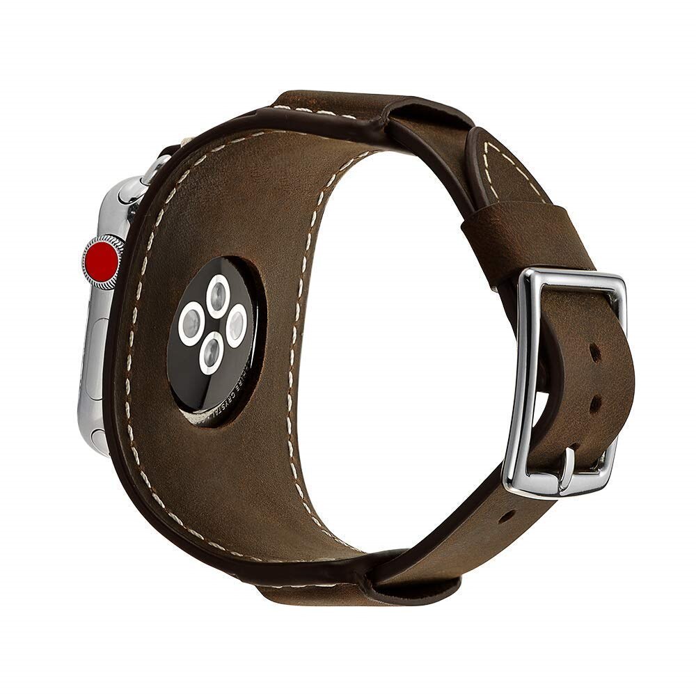 Genuine Leather Strap iWatch 38mm 42mm bracelet