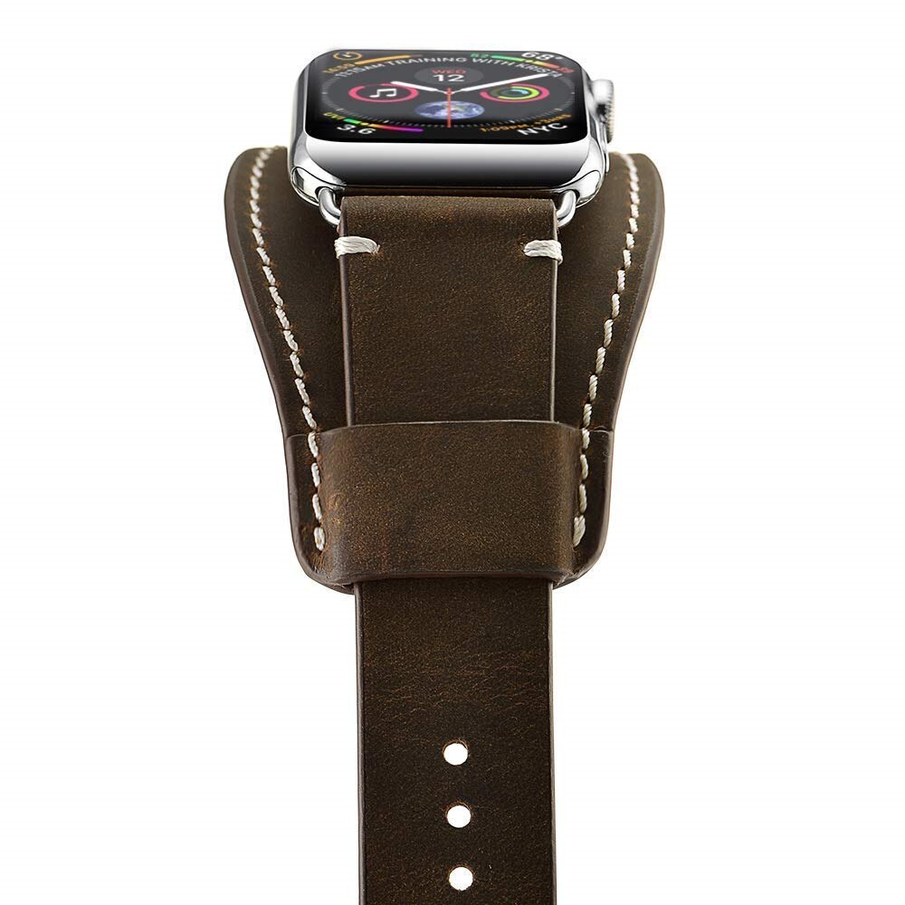 Genuine Leather Strap iWatch 38mm 42mm bracelet