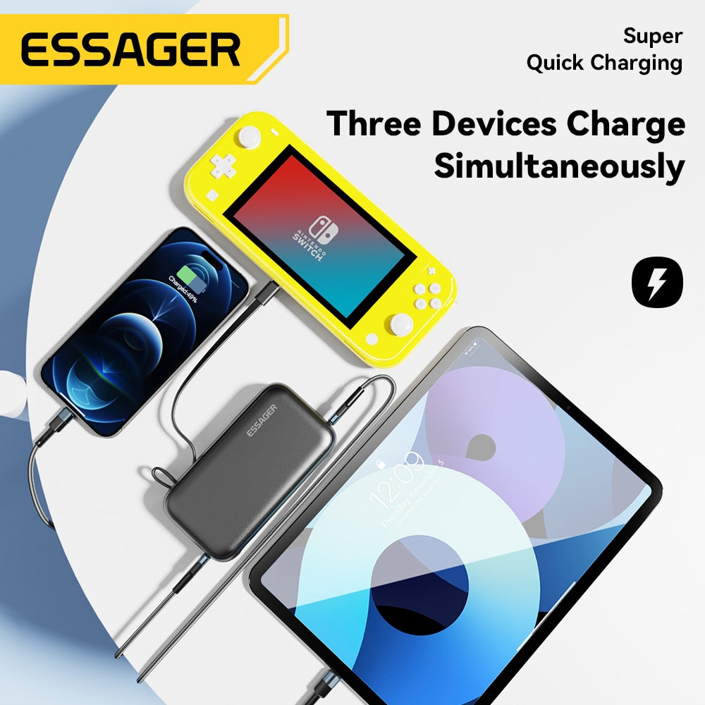 Portable 15000mAh Power Bank  for iPhone iPad Macbook