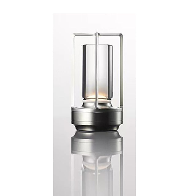 Metal Lantern Crystal Table Lamp - Perfect Decorative Table Lamp, Create The Best Scene