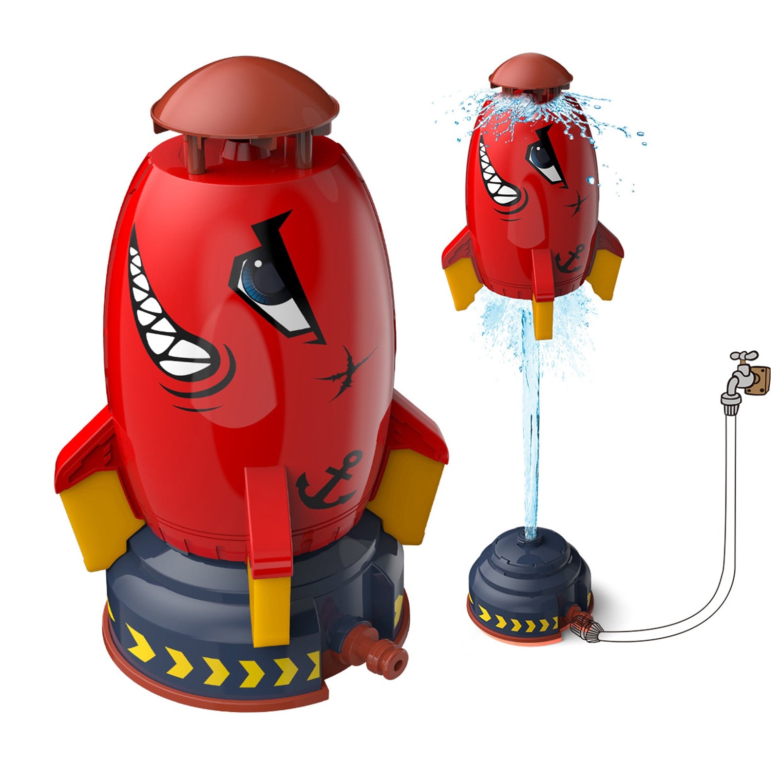 Rocket Sprinkler Toy