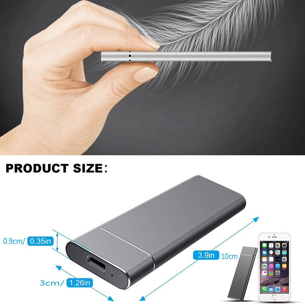 High Speed Portable 1TB-30TB SSD