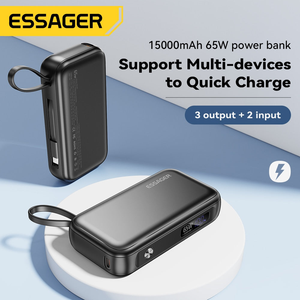 Portable 15000mAh Power Bank  for iPhone iPad Macbook