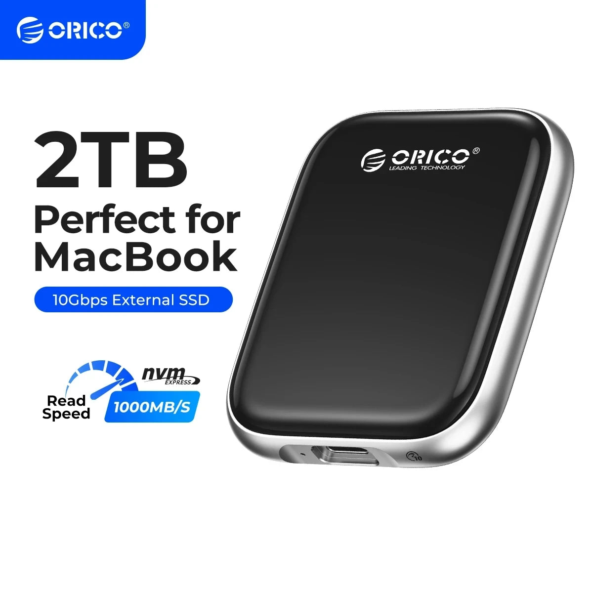 Flourish Deals-OB High speed Portable SSD  External Solid State Drive 2TB 1TB 512GB