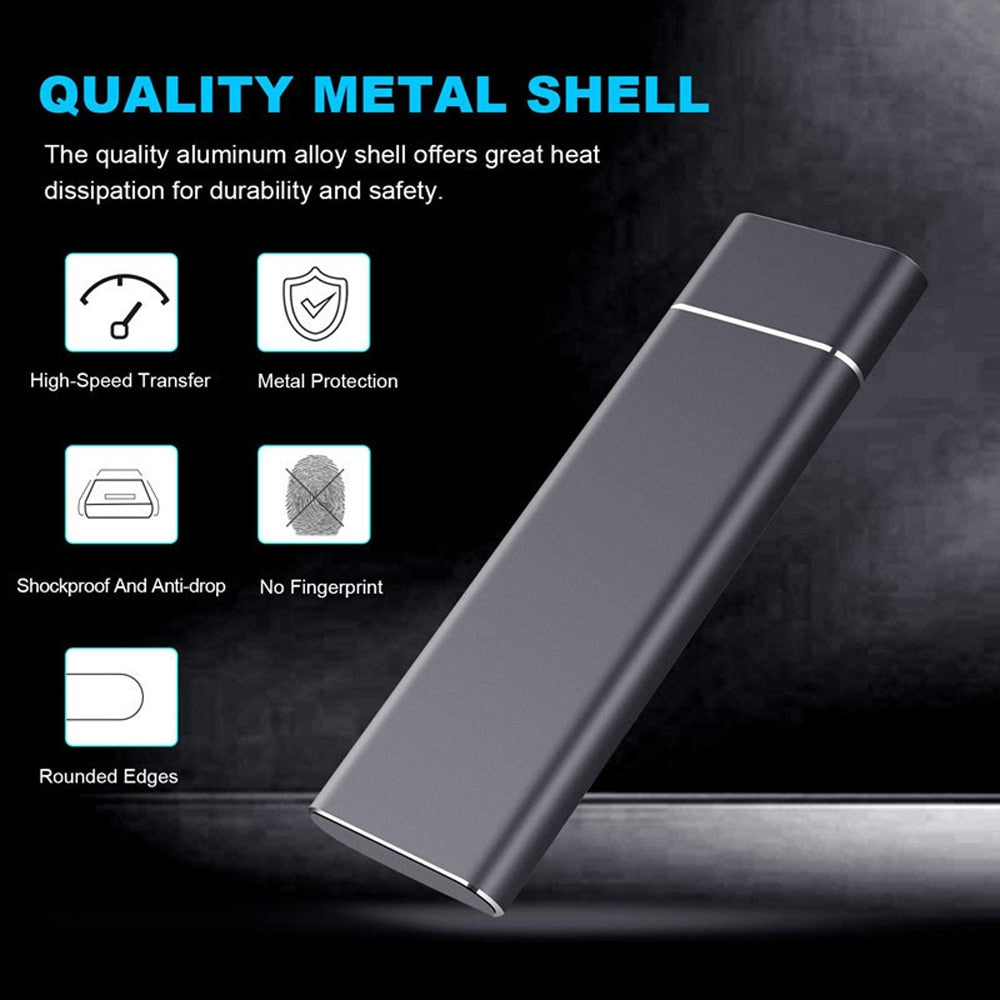 High Speed Portable 1TB-30TB SSD