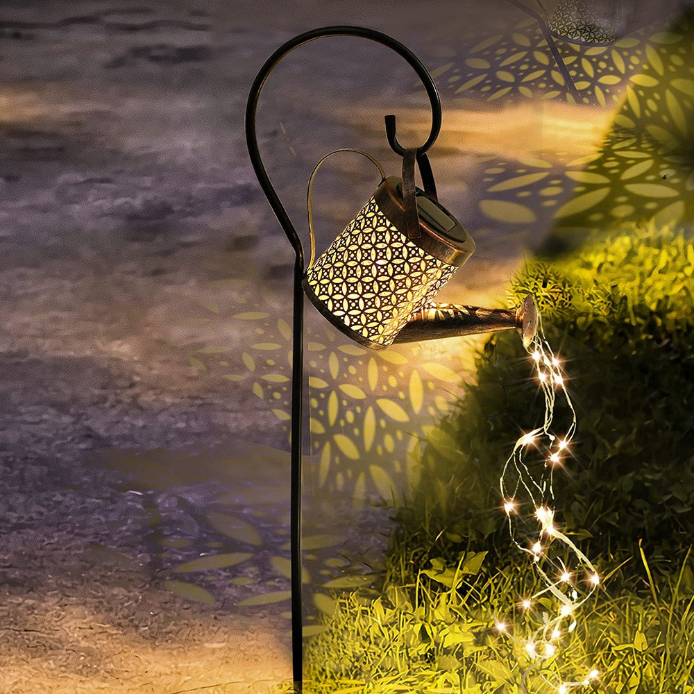 Hanging Kettle Lantern Light
