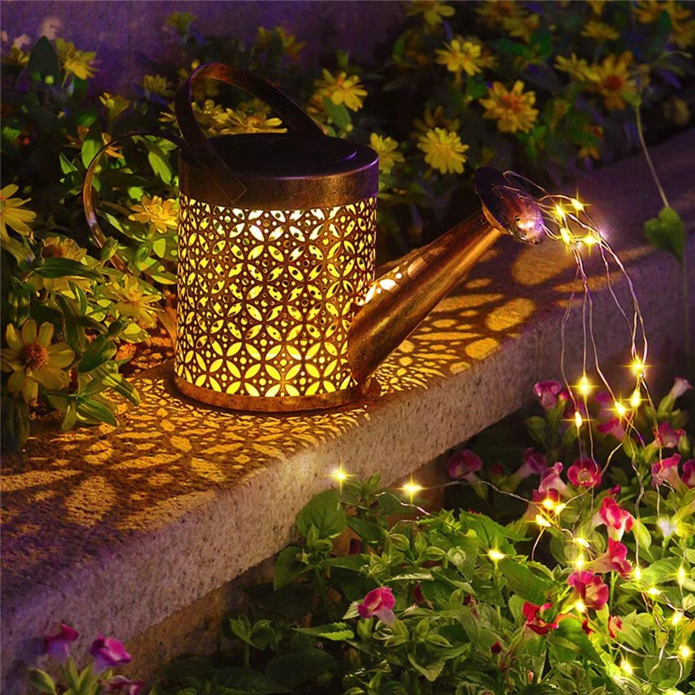 Hanging Kettle Lantern Light