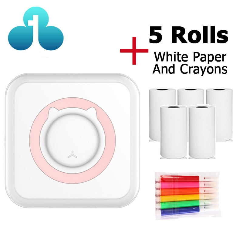 Portable Thermal Sticker Printer