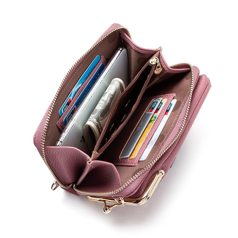 Cross Body Phone Bag & Card Holder for Women