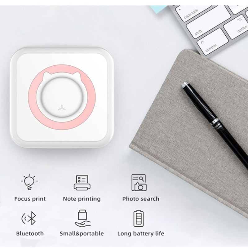 Portable Thermal Sticker Printer