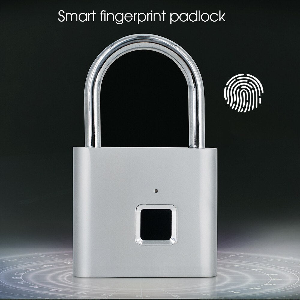 Portable Fingerprint Smart Padlock
