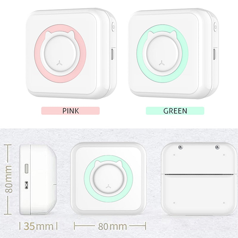 Portable Thermal Sticker Printer