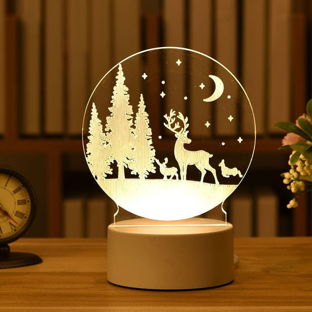 Christmas Night Decoration Lamp