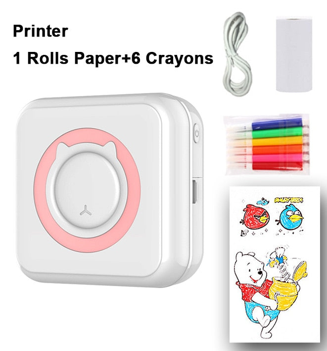 Portable Thermal Sticker Printer