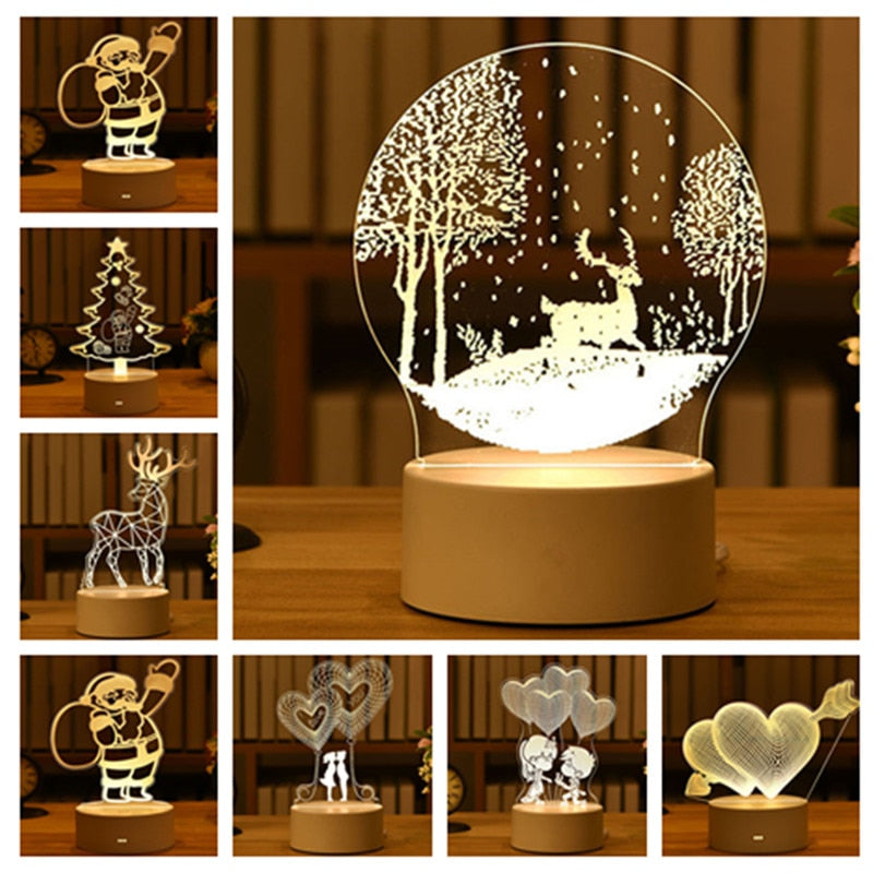 Christmas Night Decoration Lamp