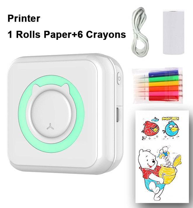 Portable Thermal Sticker Printer