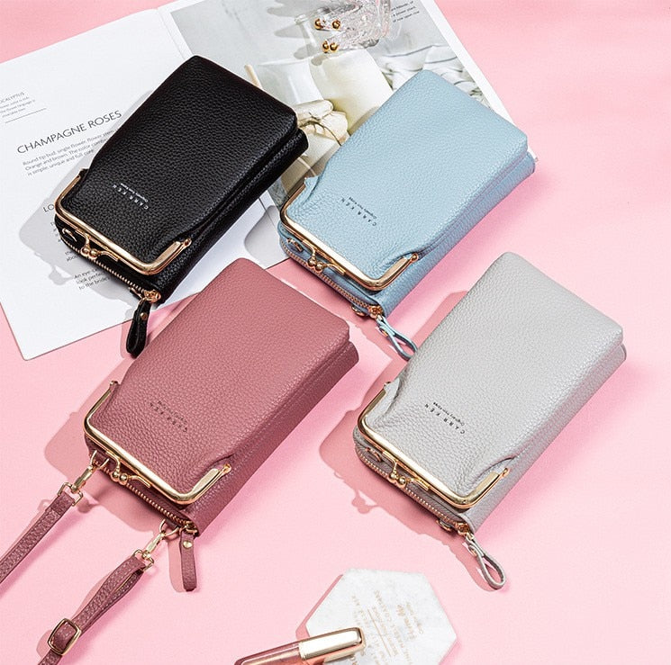 Cross Body Phone Bag & Card Holder for Women