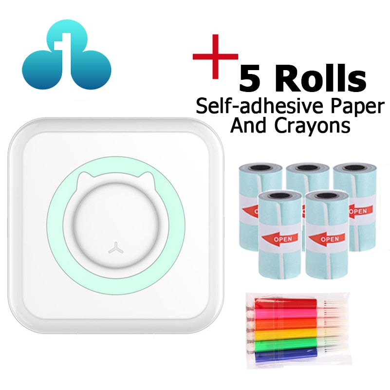 Portable Thermal Sticker Printer