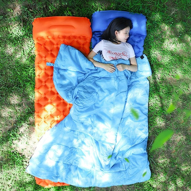 Portable Inflatable Camping Sleeping Pad