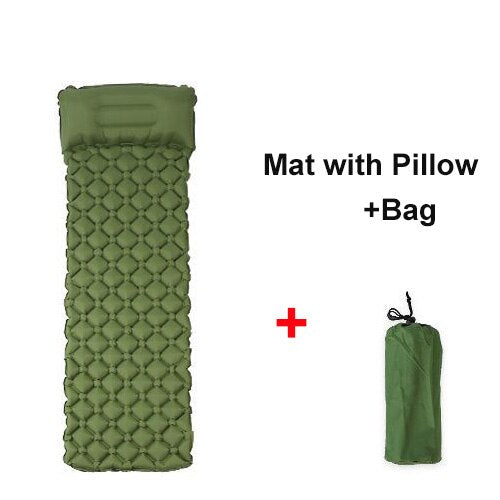 Portable Inflatable Camping Sleeping Pad