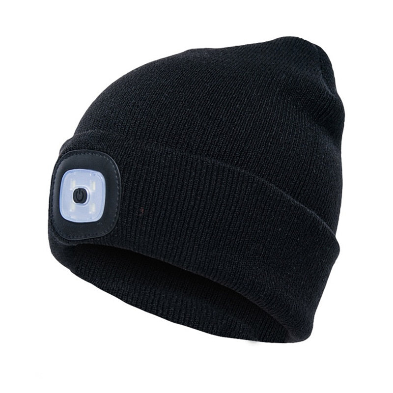 Lighted Beanie Cap For Men & Women