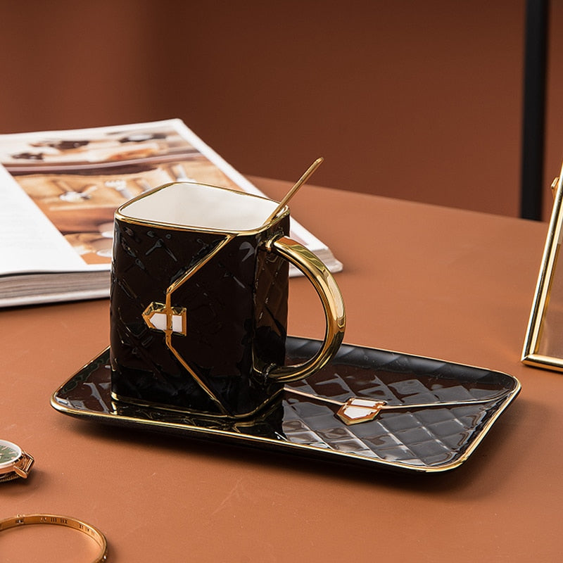 Flourish Deals Handbag Shaped Mug