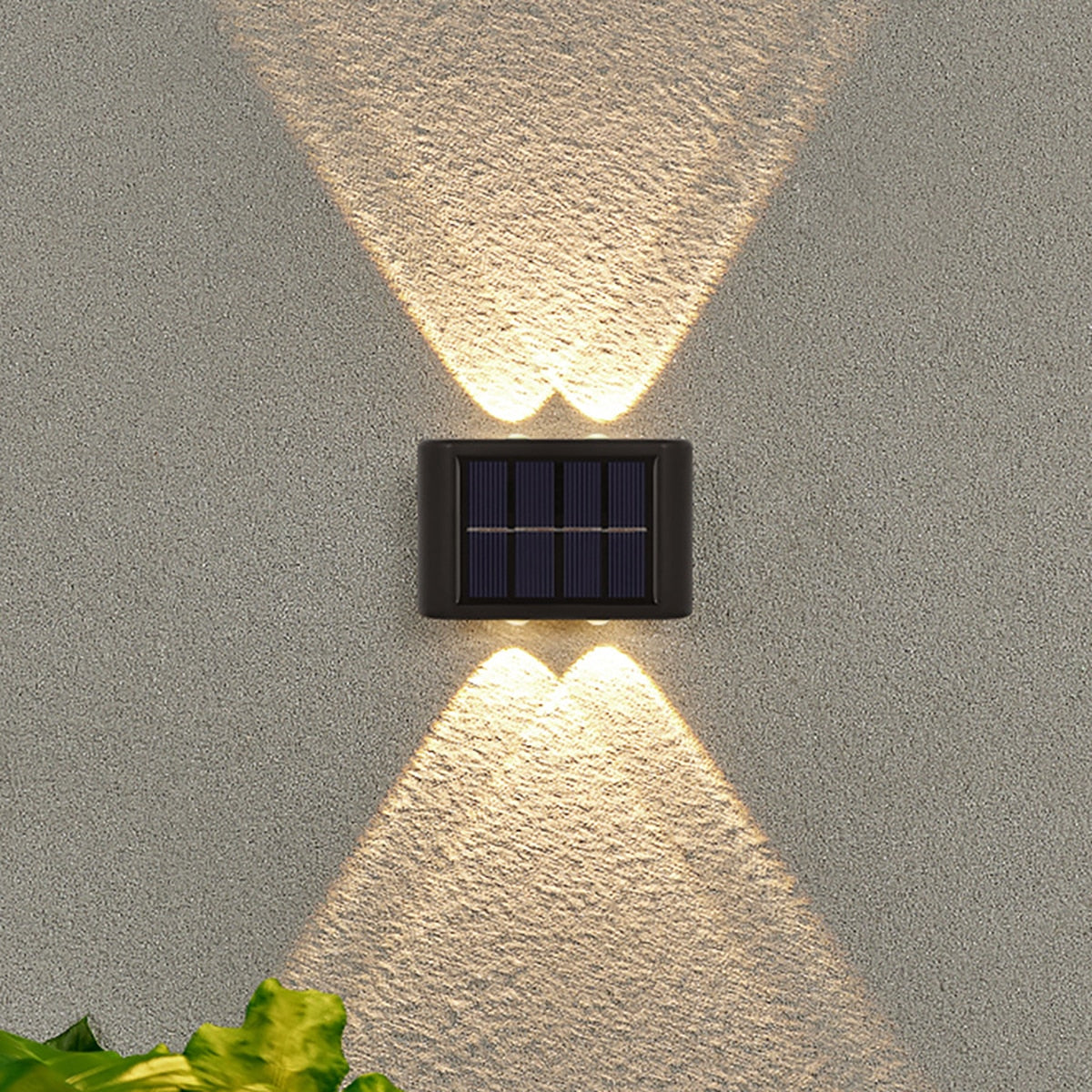 Outdoor Solar Wall Lamp Waterproof Luminous Lighting
