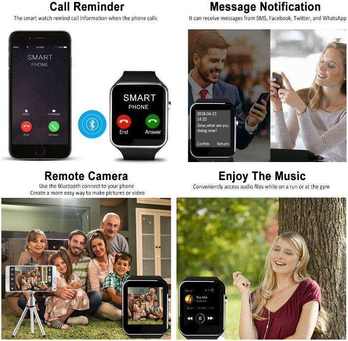 Curved Screen Smart Watch