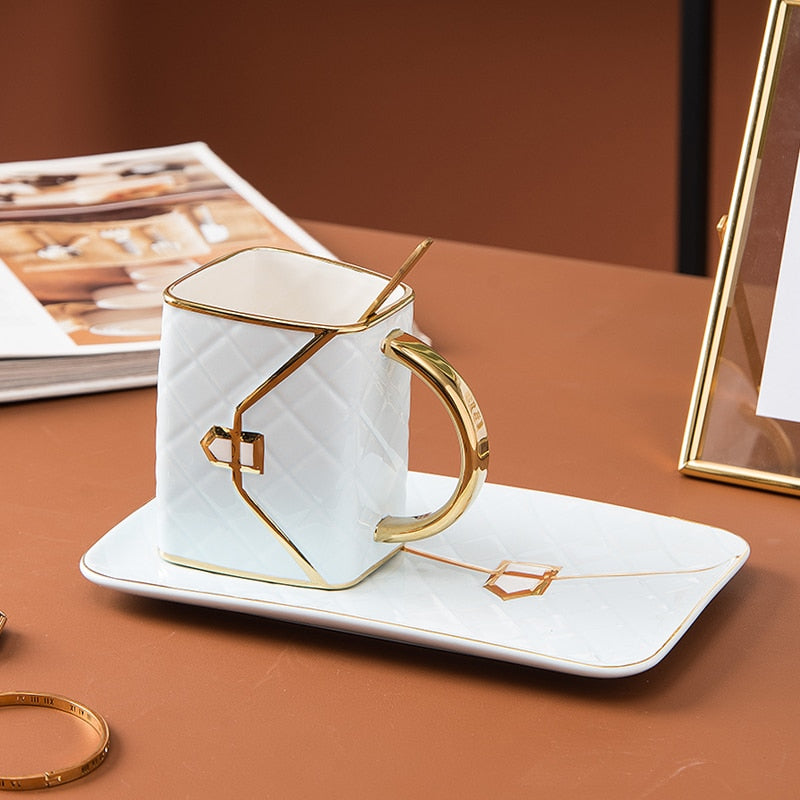 Flourish Deals Handbag Shaped Mug