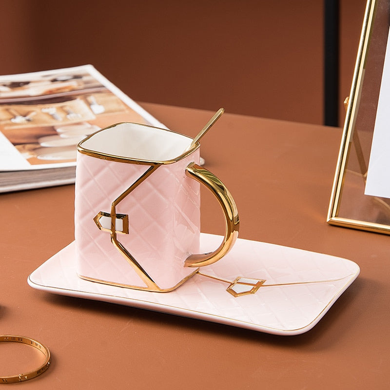 Flourish Deals Handbag Shaped Mug