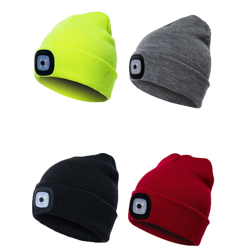 Lighted Beanie Cap For Men & Women