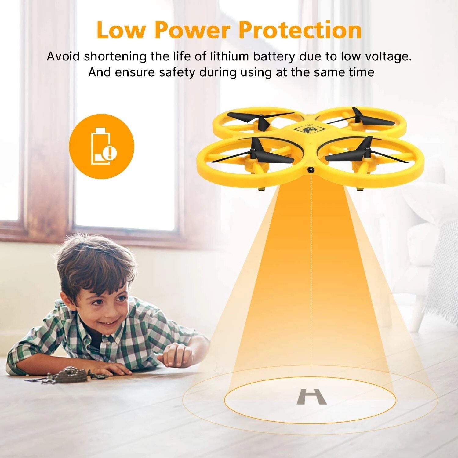Quadcopter Induction Drone Smart Remote