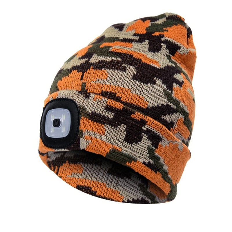 Lighted Beanie Cap For Men & Women