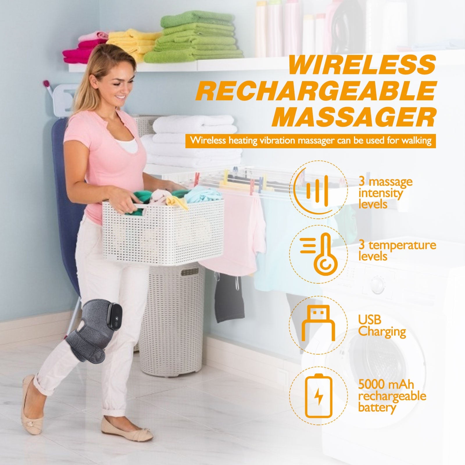 Flourish Deals Rechargeable Knee Massager