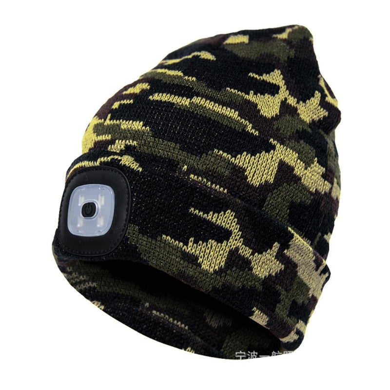 Lighted Beanie Cap For Men & Women